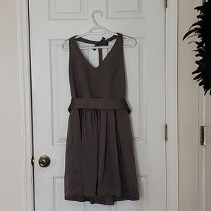 Vera Wang White - Halter V neck Cocktail Dress